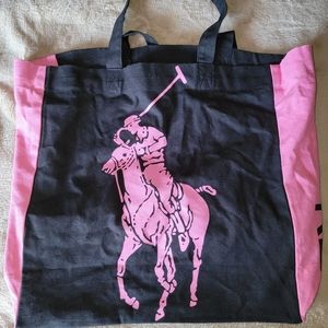 Ralph Lauren Pink Pony tote